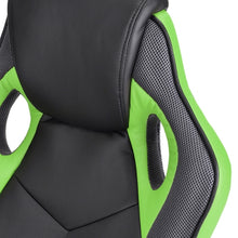 Load image into Gallery viewer, HAWK SERIES/ 4534 GAMING CHAIR (BLACK & GREEN)