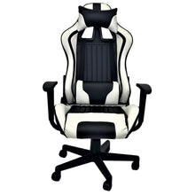 Load image into Gallery viewer, TITAN-X SERIES/ 1063 GAMING CHAIR (BLACK &amp; WHITE)
