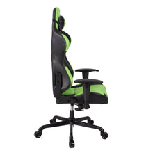 Load image into Gallery viewer, PRO-X SERIES/ 7206 GAMING CHAIR (GREEN & BLACK)