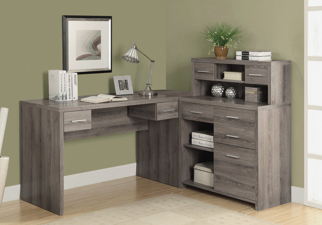 OFFICE SERIES - DARK TAUPE LEFT OR RIGHT FACING CORNER