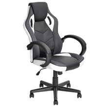 Load image into Gallery viewer, HAWK SERIES/ 4534 GAMING CHAIR (BLACK & WHITE)