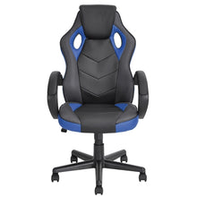Load image into Gallery viewer, HAWK SERIES/ 4534 GAMING CHAIR (BLACK & BLUE)