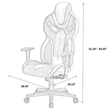 Load image into Gallery viewer, PRO-X SERIES/ 022 GAMING CHAIR (BLACK & RED)