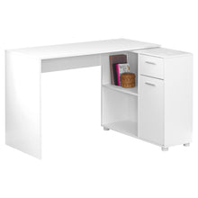 Load image into Gallery viewer, OFFICE SERIES - 46&quot;L / WHITE WITH A STORAGE CABINET
