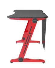 Load image into Gallery viewer, Z-SHAPE SERIES/ ES03 GAMING DESK(BLACK &amp; RED)
