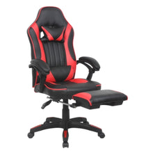 Load image into Gallery viewer, FOOTREST SERIES/ 313A GAMING CHAIR (BLACK & RED)