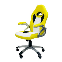Load image into Gallery viewer, HAWK SERIES/ 2741 GAMING CHAIR (YELLOW-WHITE-BLACK)