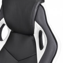 Load image into Gallery viewer, HAWK SERIES/ 4534 GAMING CHAIR (BLACK & WHITE)