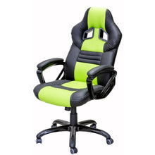 Load image into Gallery viewer, PRO-X SERIES/ 8706 GAMING CHAIR (BLACK & GREEN)