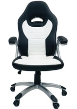 Load image into Gallery viewer, HAWK SERIES/ 2741 GAMING CHAIR (WHITE &amp; BLACK)
