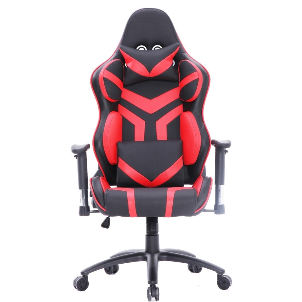 PRO-X SERIES/ 0077 GAMING CHAIR (BLACK & RED)
