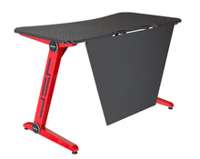 Load image into Gallery viewer, Z-SHAPE SERIES/ ES03 GAMING DESK(BLACK & RED)