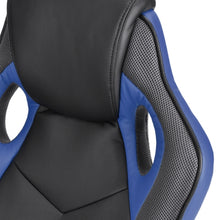 Load image into Gallery viewer, HAWK SERIES/ 4534 GAMING CHAIR (BLACK & BLUE)