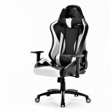 Load image into Gallery viewer, PRO-X SERIES/ 6060 GAMING CHAIR (BLACK & WHITE)