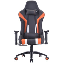 Load image into Gallery viewer, PRO-X SERIES/ 7730 GAMING CHAIR (BLACK & ORANGE)