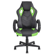 Load image into Gallery viewer, HAWK SERIES/ 4534 GAMING CHAIR (BLACK & GREEN)