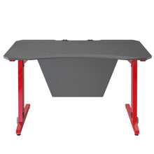 Load image into Gallery viewer, Z-SHAPE SERIES/ ES03 GAMING DESK(BLACK & RED)