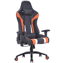 Load image into Gallery viewer, PRO-X SERIES/ 7730 GAMING CHAIR (BLACK & ORANGE)