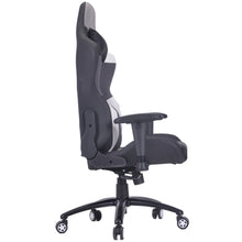 Load image into Gallery viewer, PRO-X SERIES/ 77D09 GAMING CHAIR (BLACK-GREY-WHITE)