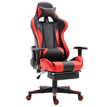 Load image into Gallery viewer, FOOTREST SERIES/ 9026 GAMING CHAIR (BLACK &amp; RED)
