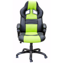 Load image into Gallery viewer, PRO-X SERIES/ 8706 GAMING CHAIR (BLACK & GREEN)