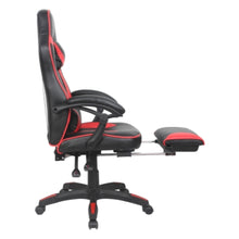 Load image into Gallery viewer, FOOTREST SERIES/ 313A GAMING CHAIR (BLACK & RED)