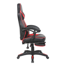 Load image into Gallery viewer, FOOTREST SERIES/ 313A GAMING CHAIR (BLACK &amp; RED)

