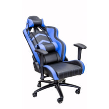 Load image into Gallery viewer, PRO-X SERIES/ 7608 GAMING CHAIR (BLUE & BLACK)