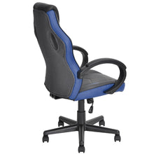 Load image into Gallery viewer, HAWK SERIES/ 4534 GAMING CHAIR (BLACK & BLUE)