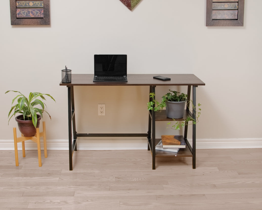 OFFICE SERIES/ 1923BR OFFICE COMPUTER DESK (DARK BROWN)