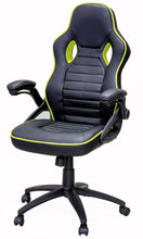 Load image into Gallery viewer, PRO-X SERIES/ 2756 GAMING CHAIR (BLACK &amp; GREEN)
