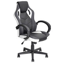 Load image into Gallery viewer, HAWK SERIES/ 4534 GAMING CHAIR (BLACK &amp; WHITE)
