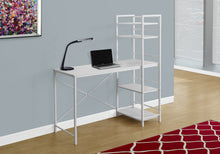 Load image into Gallery viewer, OFFICE SERIES - 48&quot;L / WHITE TOP / WHITE METAL
