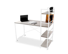 Load image into Gallery viewer, OFFICE SERIES/ 1907B OFFICE COMPUTER DESK (CREAM WHITE)
