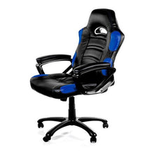 Load image into Gallery viewer, HAWK SERIES/ 8701 GAMING CHAIR (BLACK &amp; BLUE)
