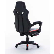 Load image into Gallery viewer, FOOTREST SERIES/ 8221 GAMING CHAIR (BLACK &amp; RED)

