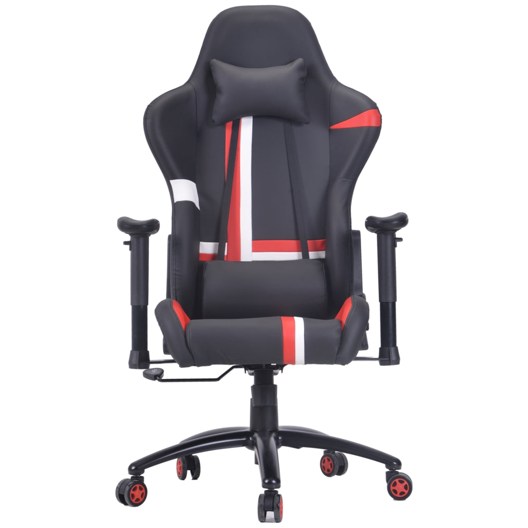 PRO-X SERIES/ 77A01 GAMING CHAIR (BLACK-RED-WHITE)