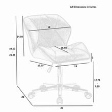 Load image into Gallery viewer, OFFICE SERIES/ 714B COMPUTER OFFICE CHAIR (BLACK)

