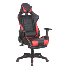 Load image into Gallery viewer, FOOTREST SERIES/ 310 GAMING CHAIR (BLACK &amp; RED)
