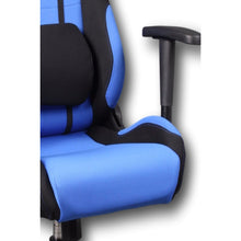 Load image into Gallery viewer, PRO-X SERIES/ 7206 GAMING CHAIR (BLUE &amp; BLACK)

