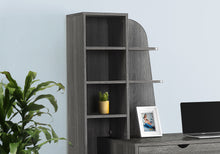 Load image into Gallery viewer, OFFICE SERIES - 55&quot;L / GREY WITH BOOKCASE
