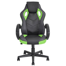 Load image into Gallery viewer, HAWK SERIES/ 4534 GAMING CHAIR (BLACK &amp; GREEN)
