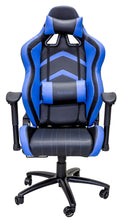 Load image into Gallery viewer, PRO-X SERIES/ 7608 GAMING CHAIR (BLUE &amp; BLACK)
