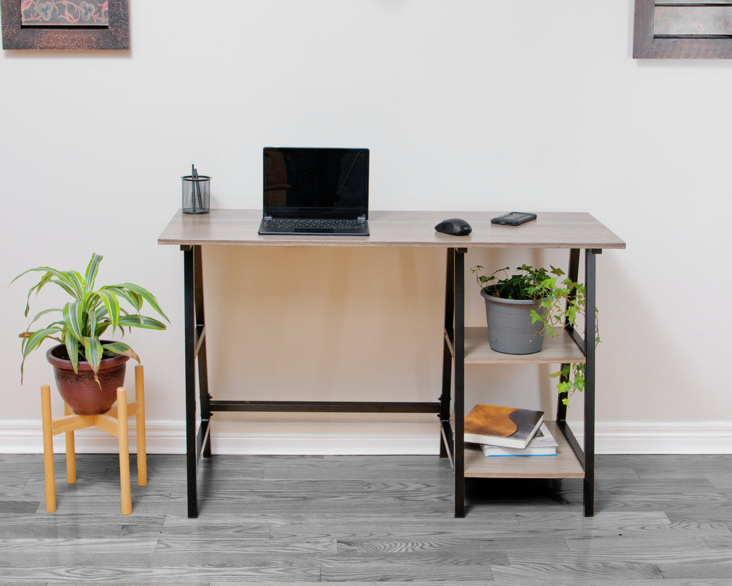 OFFICE SERIES/ 1923BR OFFICE COMPUTER DESK (SMOKE GREY)