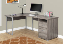 Load image into Gallery viewer, OFFICE SERIES - 80&quot;L / DARK TAUPE LEFT OR RIGHT FACING
