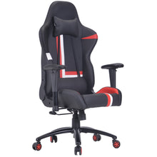 Load image into Gallery viewer, PRO-X SERIES/ 77A01 GAMING CHAIR (BLACK-RED-WHITE)
