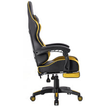 Load image into Gallery viewer, FOOTREST SERIES/ 3026 GAMING CHAIR (BLACK &amp; YELLOW)

