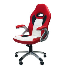 Load image into Gallery viewer, HAWK SERIES/ 2741 GAMING CHAIR (RED-WHITE-BLACK)

