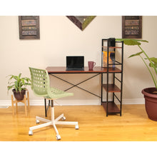 Load image into Gallery viewer, OFFICE SERIES/ 1907B OFFICE COMPUTER DESK (RED BROWN)
