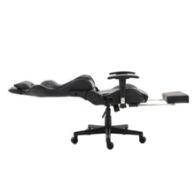 Load image into Gallery viewer, FOOTREST SERIES/ 9026 GAMING CHAIR (BLACK)

